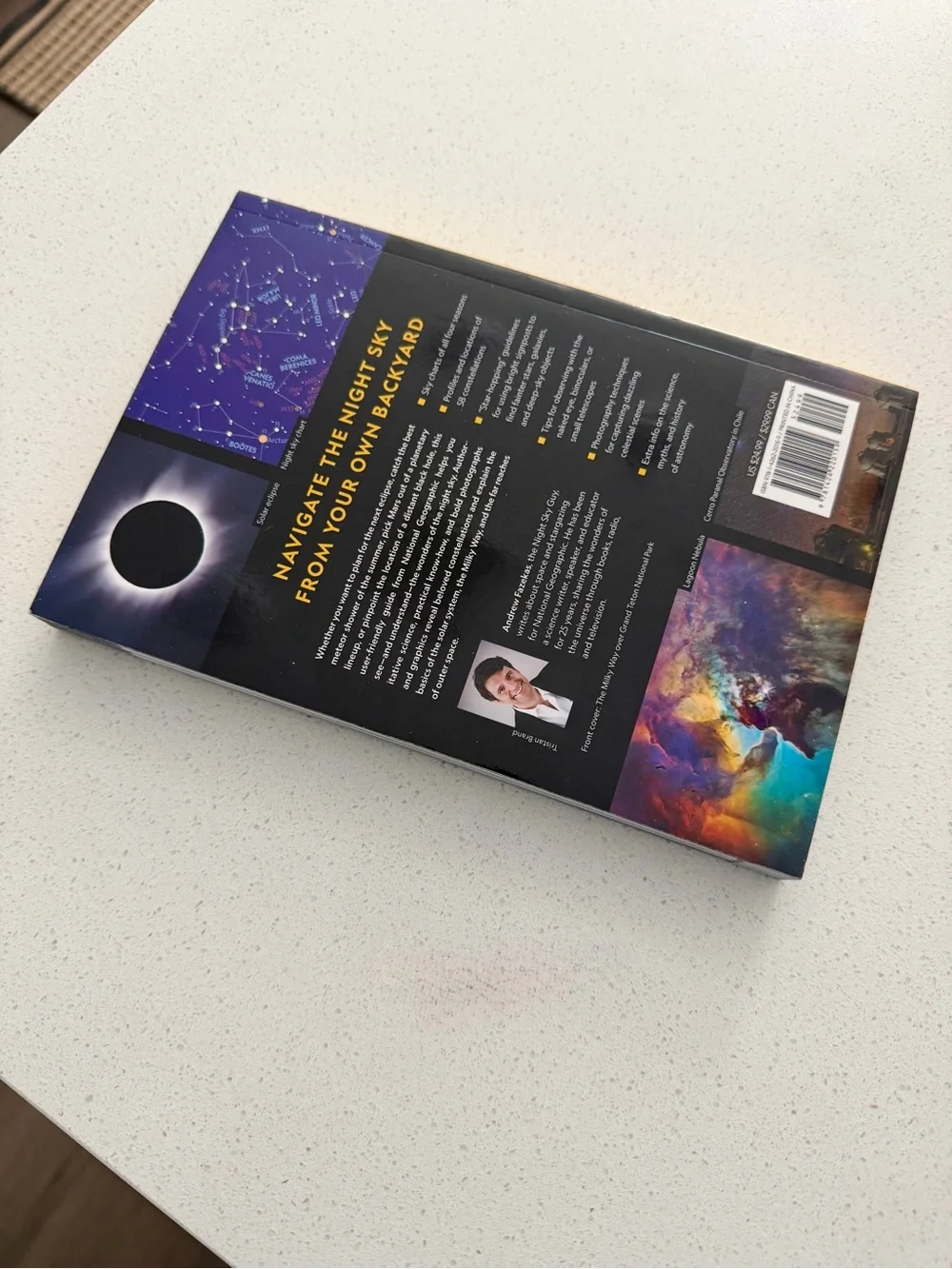 National Geographic Backyard Guide Night Sky 2nd Edition Astronomy Book NWOT